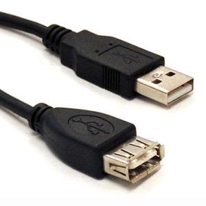 Cable USB BROBOTIX 102310, 3 m, Negro