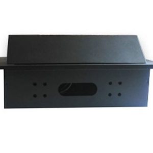 Caja de mesa, RJ45 Cat 5e, HDMI, SVGA, USB V2.0, 3.5 mm, Nema 5-15R, Negro, BROBOTIX 005514N