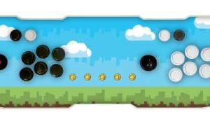 Consola Arcade NCA-6084 Dos Jugadores + 2 RC WIFI RAM 2GB Bocina 3W 12V Retroiluminado, Incluye Juegos N64. Almacenamiento 64GB, Modelo Aventura NBCA60AD3D