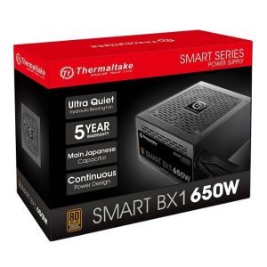 Fuente de Poder THERMALTAKE PS-SPD-0650NNFABU-4, Smart BX1 650W (230V), 650W