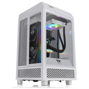 Gabinete THERMALTAKE The Tower 100 Snow Mini Chassis, Mini-Tower, Gabinete, Mini-ITX, Color blanco