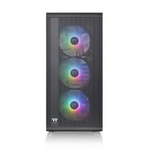 Gabinete Thermaltake S200 TG ARGB (CA-1X2-00M1WN-00), Color Negro, Media Torre