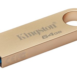 Memoria USB Kingston Technology DATATRAVELER SE9 G3, Oro, 64 GB, USB 3.2 Gen1, 220 MB/s, 100 MB/s