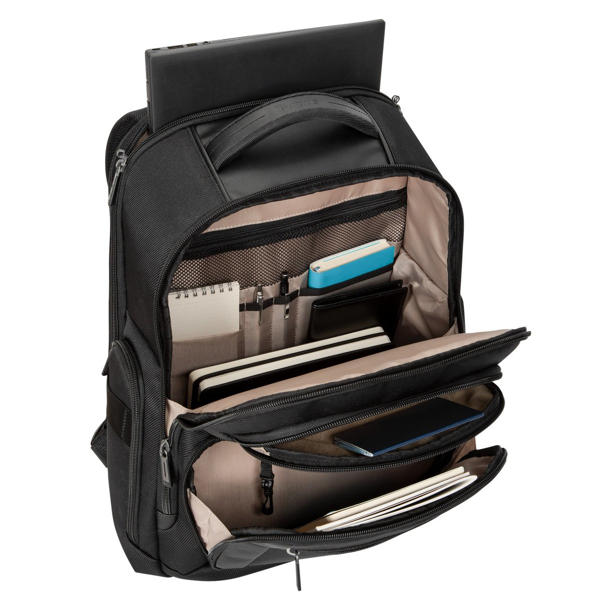 Mochila de Poliéster Mobile Elite para Laptop 16 pulgadas, Negro targus TBB617GL