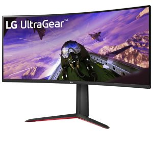 Monitor LG 34GP63A , 34 pulgadas, 300 cd / m², 3440 x 1440 Pixeles, 5 ms, Negro
