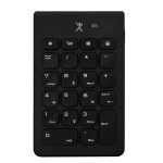 Teclado Numérico Inalámbrico NUMBRA PC-201106, diseño portátil, ligero y delgado es el complemento ideal para tu laptop, teclado 1.5 Vcc 40mA (1 batería AA