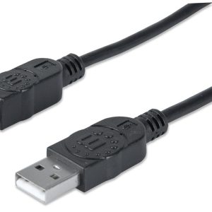 306218 Cable USB V2.0 A-B&nbsp; 0.9M, Negro