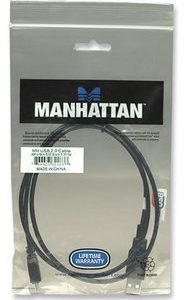 322638 Cable USB V2.0 A-Mini B 0.9M Ngro