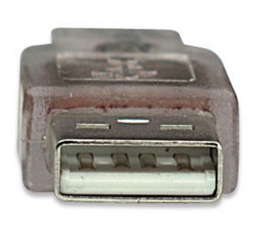 333405 Cable para Dispositivos USB B de Alta Velocidad, USB tipo A macho a USB tipo B macho Color Plata.