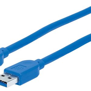 354295 Cable USB-A/A V3.2&nbsp; 1.8M Azul,5Gb