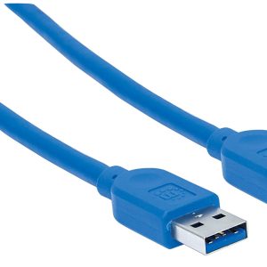 354295 Cable USB-A/A V3.2&nbsp; 1.8M Azul,5Gb
