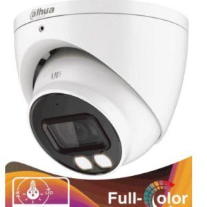 DAHUA HAC-HDW1239TN-IL-A - Camara Domo de 2 Megapixeles/ Iluminador Dual Inteligente+Full Color/ Lente de 2.8 mm/ 107 Grados/ Microfono Integrado/ WDR Real