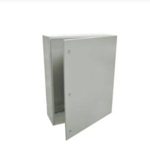 Gabinete Acero Dahua IP66 Uso Intemperie (800 x 1000 x 300 mm) Placa Trasera Metálica y Compuerta Inferior Atornillable (Incluye Chapas y Llaves T)