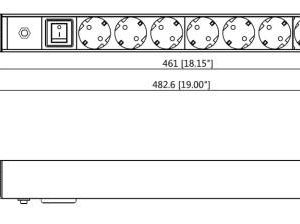 Barra Multicontactos de 8 contactos ZZM10/PDU(8 USA 250)