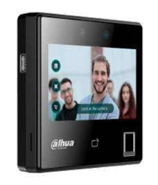 DAHUA DHI-ASI3214A-W -Control de Acceso Reconocimiento Facial/Pantalla Touch de 4.3/3000 Rostros/5000 Huellas/3000 Tarjetas MIFARE