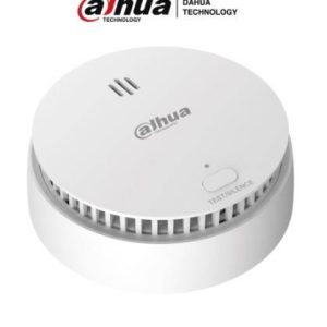 Detector de Humo Inalámbrico / Sensor Fotoeléctrico de Doble Cámara / Sirena Interna de 85dB / Función de Prueba y Silenciar / Alarma Visual y Sonora