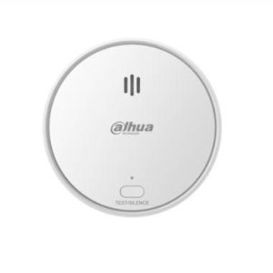 Detector de Humo Inalámbrico / Sensor Fotoeléctrico de Doble Cámara / Sirena Interna de 85dB / Función de Prueba y Silenciar / Alarma Visual y Sonora