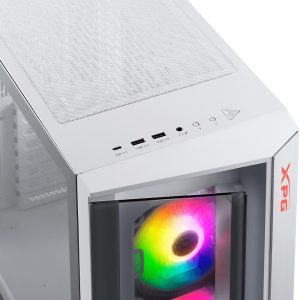 Gabinete GAMER XPG ADATA CRUISER, Media torre, Gabinete, Color blanco