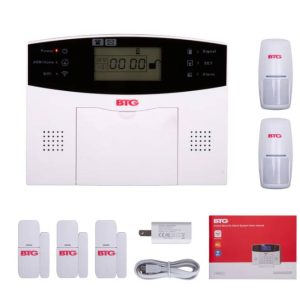 Kit de alarma Bolide inalámbrico BTG-AK2, conexión WIFI y 4G, monitoreo por aplicación móvil