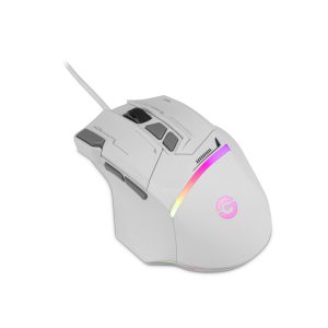 Mouse Gamer, Getttech, Blanco - Modelo GPM-RGBWR-G1-WH