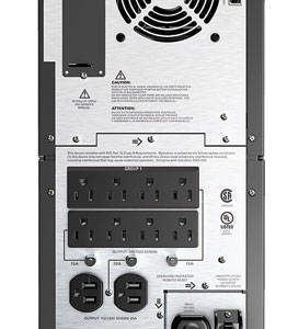 No Break Capacidad 2880 VA 2700 watts, 120V, APC SMT3000C, 2880 VA, 2700 W, 3 h, Negro, Industrial y Oficina