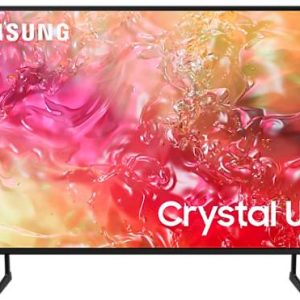 Pantalla Samsung Crystal UHD 4K DU7000, 65 pulgadas Smart TV, Mod. UN65DU7000FXZX, Resolución: 3,840 x 2,160