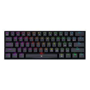 Teclado Mecánico Redragon Dragonborn, K630RGB RED, Inglés, Negro, RGB