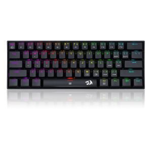Teclado Mecánico Redragon Dragonborn k630RGB BROWN , Inglés, Negro, RGB