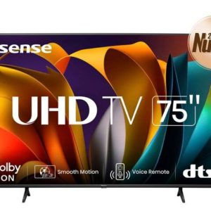 Television Hisense 75A6NV, 75 pulgadas, 4K Ultra HD, 3840 x 2160 Pixeles, VIDAA