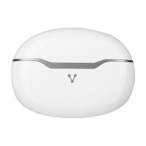 AUDIFONOS VORAGO ESB-450 BLUETOOTH 5.3 18 HORAS DE REPROCCION CONTROLES TACTILES MANOS LINRES Y APLICACIÓN PARA CONFIGURACION COLOR BLANCO