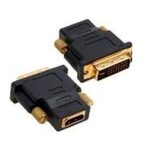 Adaptador DVI-D a HDMI BROBOTIX 103750, Negro, DVI-D, HDMI, Macho/hembra