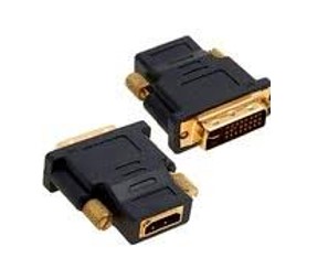 Adaptador DVI-D a HDMI BROBOTIX 103750, Negro, DVI-D, HDMI, Macho/hembra