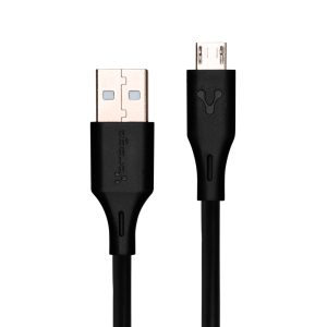 CABLE USB VORAGO CAB-M01B USB-&nbsp; MICRO USB 1METRO NEGRO