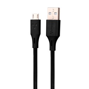 CABLE USB VORAGO CAB-M01B USB-&nbsp; MICRO USB 1METRO NEGRO