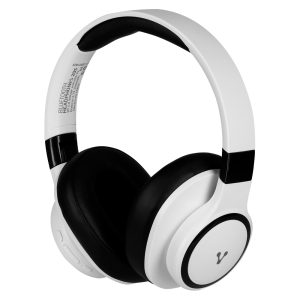 DIADEMA VORAGO HPB-205 HD PLEGABLES BLUETOOTH 5.0 SUPER LIGERAS CON ALMOHADILLAS SUAVES 6 HORAS DE AUTONOMIA COLOR BLANCO