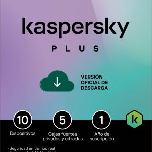 Kaspersky Plus 10 Dispositivos 1 Año (Internet Security)