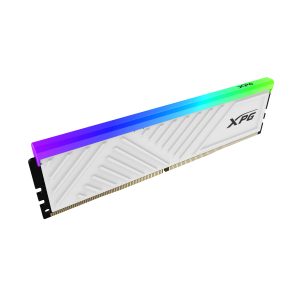 Memoria RAM ADATA XPG SPECTRIX D35G, DDR4 8GB UDIMM 3200MHz, con Iluminación RGB. Disipador BLANCO. AX4U32008G16A-SWHD35G