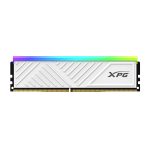 Memoria RAM ADATA XPG SPECTRIX D35G, DDR4 16GB UDIMM 3200MHz, con Iluminación RGB. Disipador BLANCO. AX4U320016G16A-SWHD35G