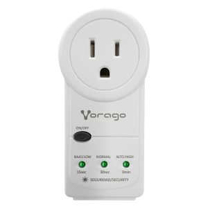 PROTECTOR DE VOLTAJE VORAGO AVR-300 RJ45/RJ11 PORTATIL, 1800W, ELECTRODOMÉSTICOS, BLANCO
