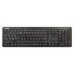 Teclado BT carga solar inalámbrico AKB868US