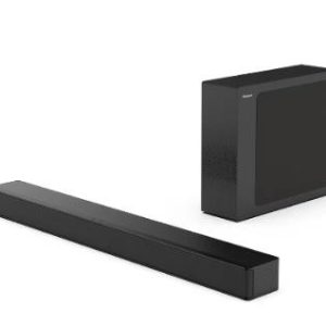 Barra de Sonido Hisense HS2100, Subwoofer Bluetooth. Canales 2.1