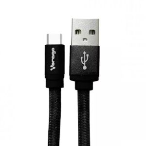 Cable USB a tipo C VORAGO CAB-214, USB, USB C, 2 m, Negro