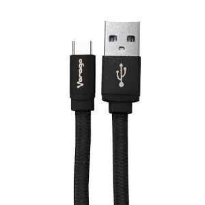 Cable USB a tipo C VORAGO CAB-214, USB, USB C, 2 m, Negro