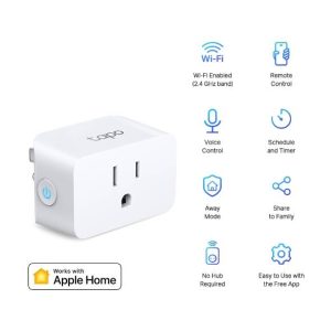 Enchufe adaptador TP-LINK TAPO P125, Blanco, 100-125V