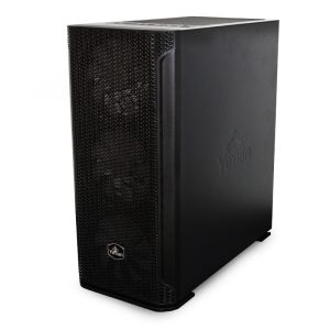 Gabinete YEYIAN YGH-49703 HOLLOW 2500 ATX,C/T 3VEN ARGB/MESH/USB/Negro
