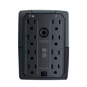 No-Break R-UPR 758, 750 VA 375 Watts, Negro