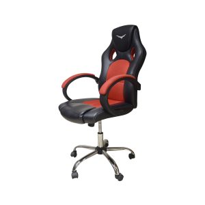 Silla Gamer Naceb Technology WARPANTHER, Gamer, Asiento acolchado, Negro/Naranja, Poliuretano