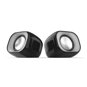 Bocinas HP DHS-2111S BOCINA 2.1 BOCINA MULTIMEDIA Conector 3.5mm/Carcasa metálica con control de volumen / Sensibilidad ：110 dB±3dB