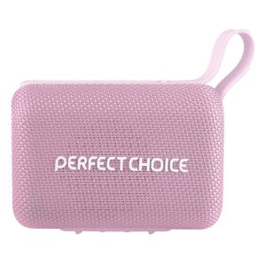 Bocinas PERFECT CHOICE PC-113300, Rosa, 10 W