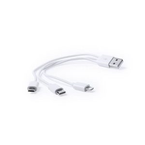 Cable 3 en 1 . 1 metro de largo . Con entrada USB A, USB C y MICRO USB DB-G-3.1